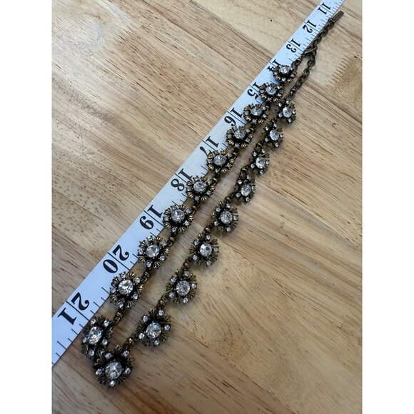 Mythologie Floral Crystal Necklace, Statement, Casual, Bohemian - Picture 2 of 8